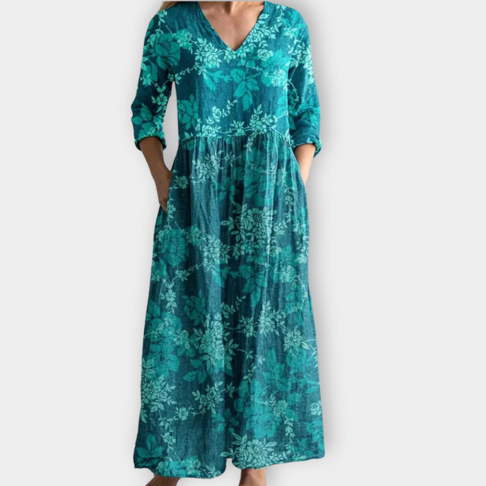Geertruida | Boho Maxi Dress Made of Soft Premium Fabric