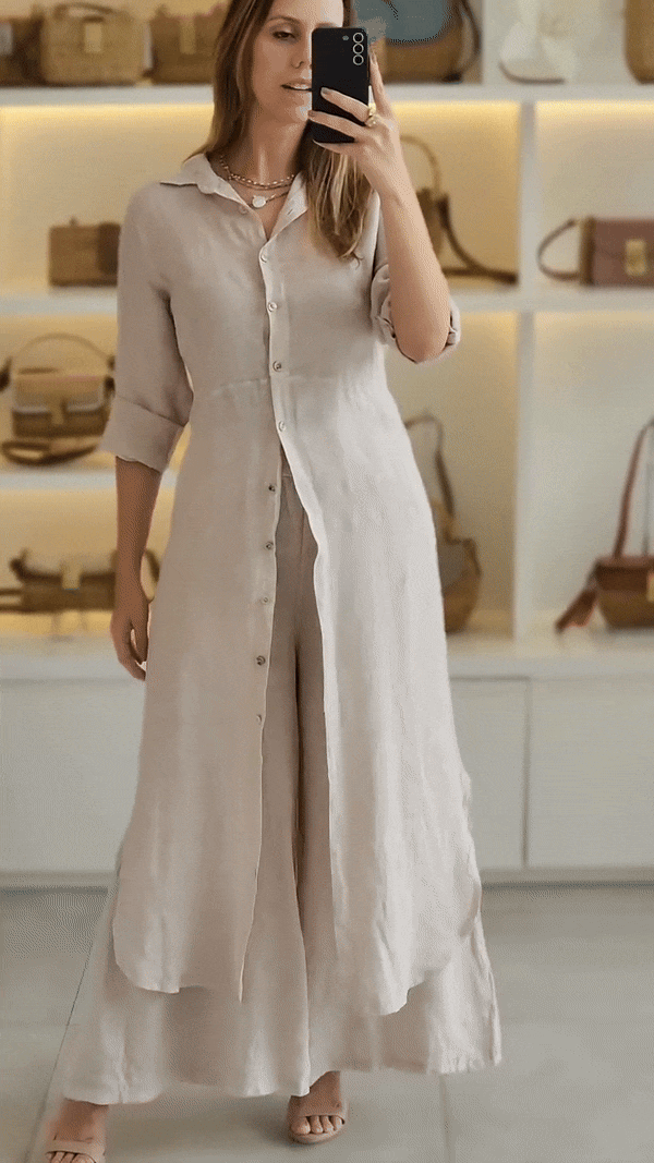 Mathilda™ - Linen Two-Piece Set