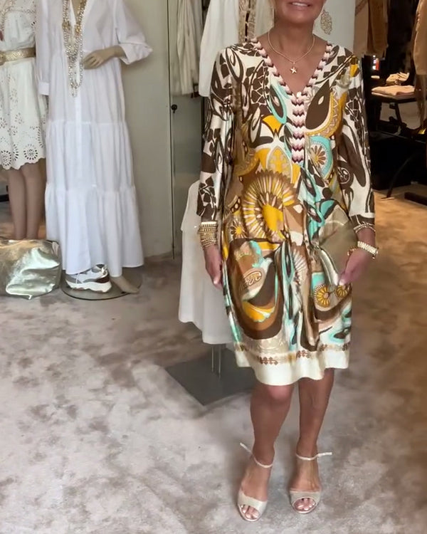 Mariane™ | Vintage Print Dress