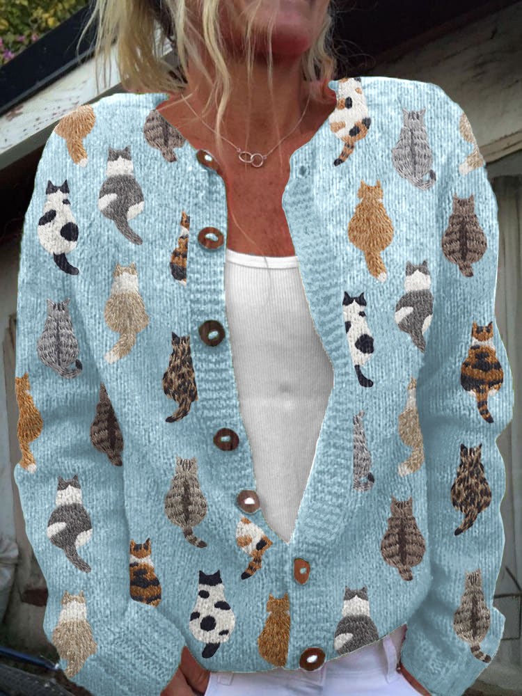 Charlotte | Women's Cardigan with Buttons and Long Sleeve