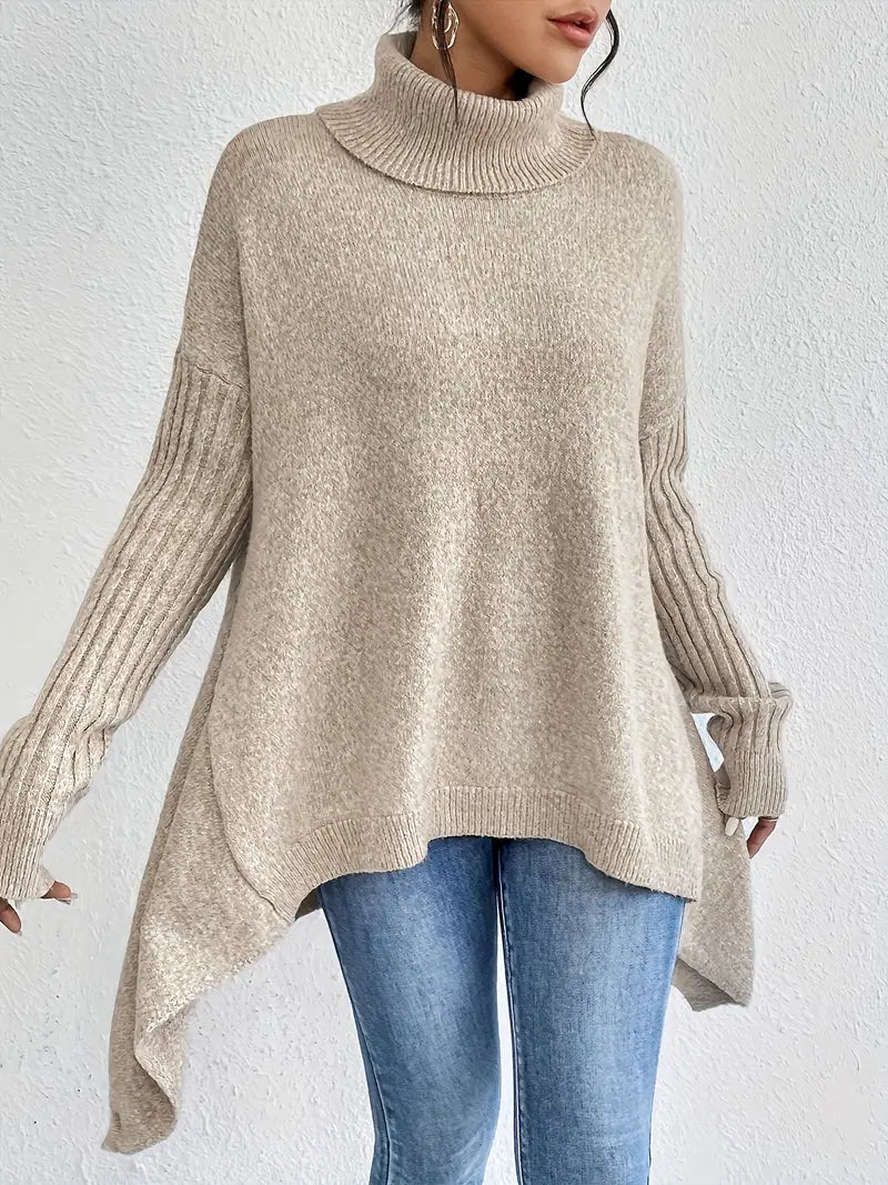 Bridgette™ - Comfy Long Turtleneck Sweater