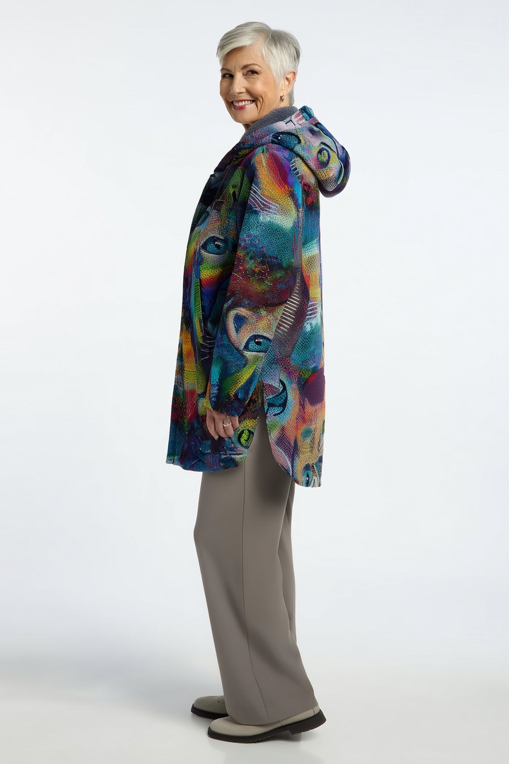 Monroe | Women's Oversized Cardigan with Artistic Inspiration (Copy)