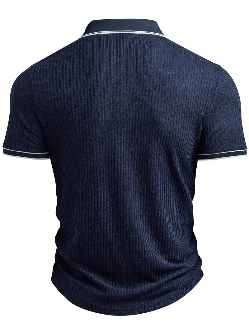 Emilio | Men's Tailored Custom Polo with Buttons