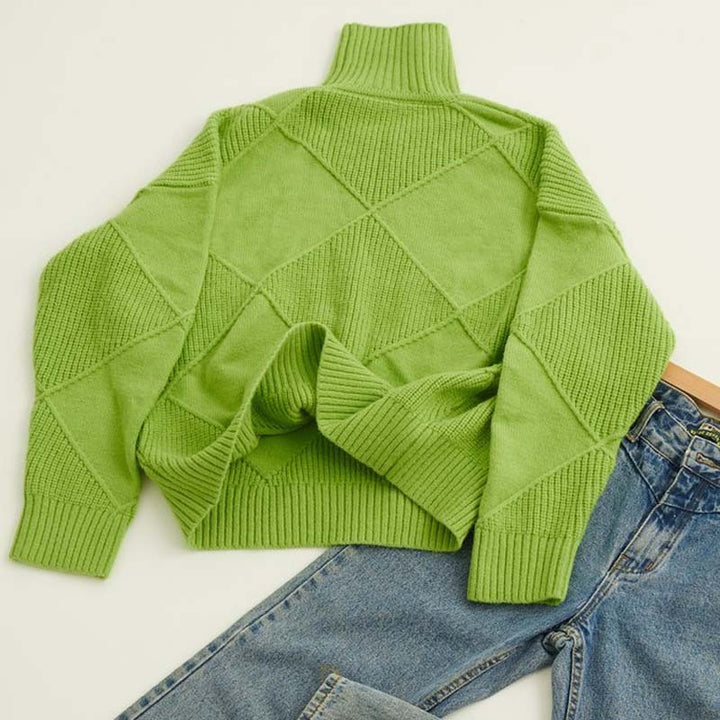 Charlotte – Chic High-Neck Sweater