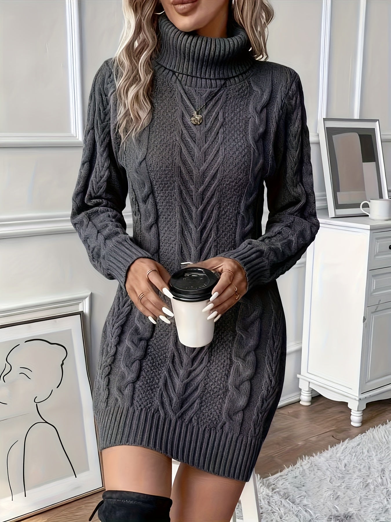 Marga™ - Elegant Sweater Dress