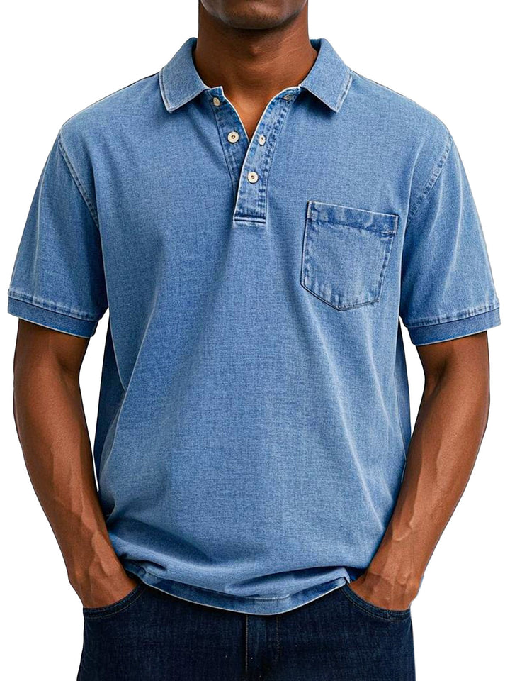Max | Men's Relaxed Vintage Casual Polo Shirt