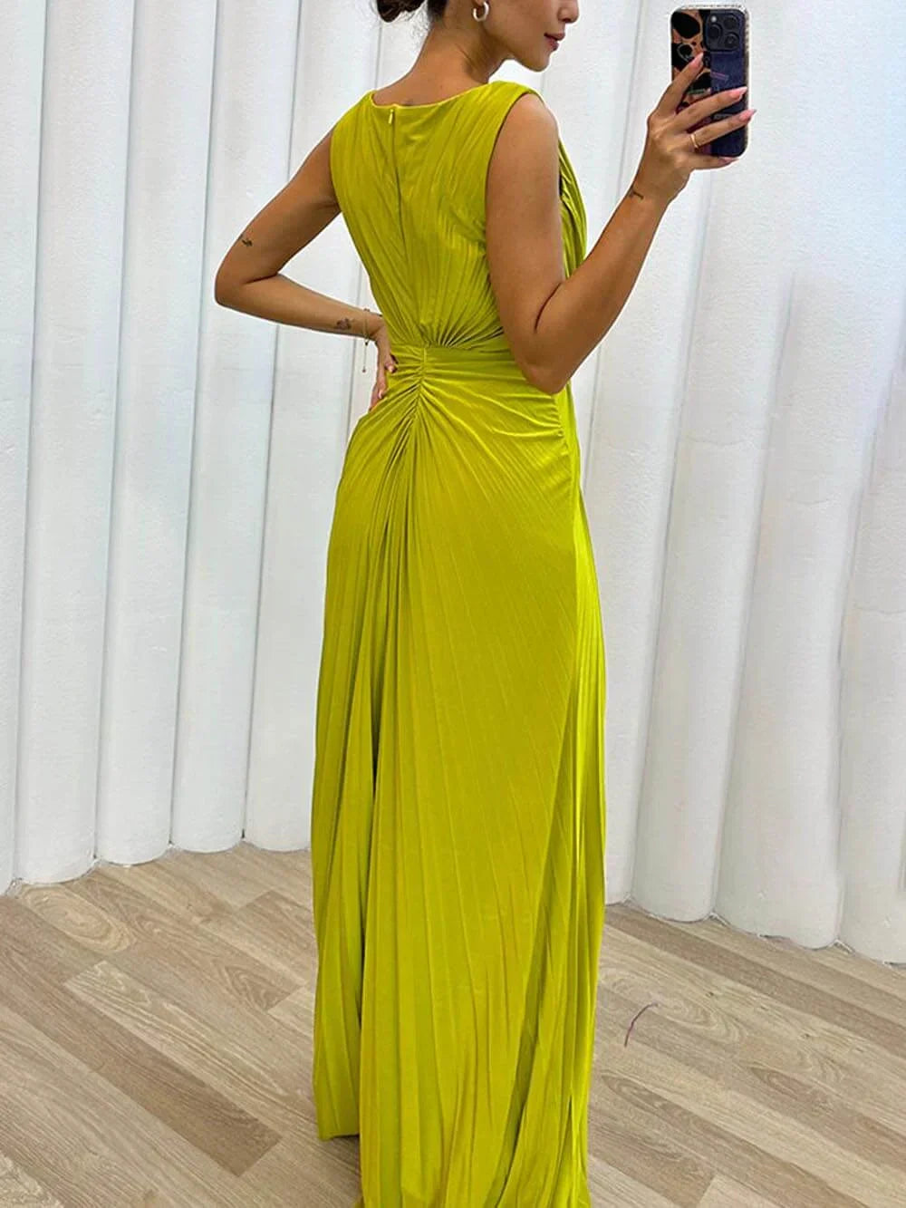 Kendra | Women's Figure Split Maxi Dress with Side Slit