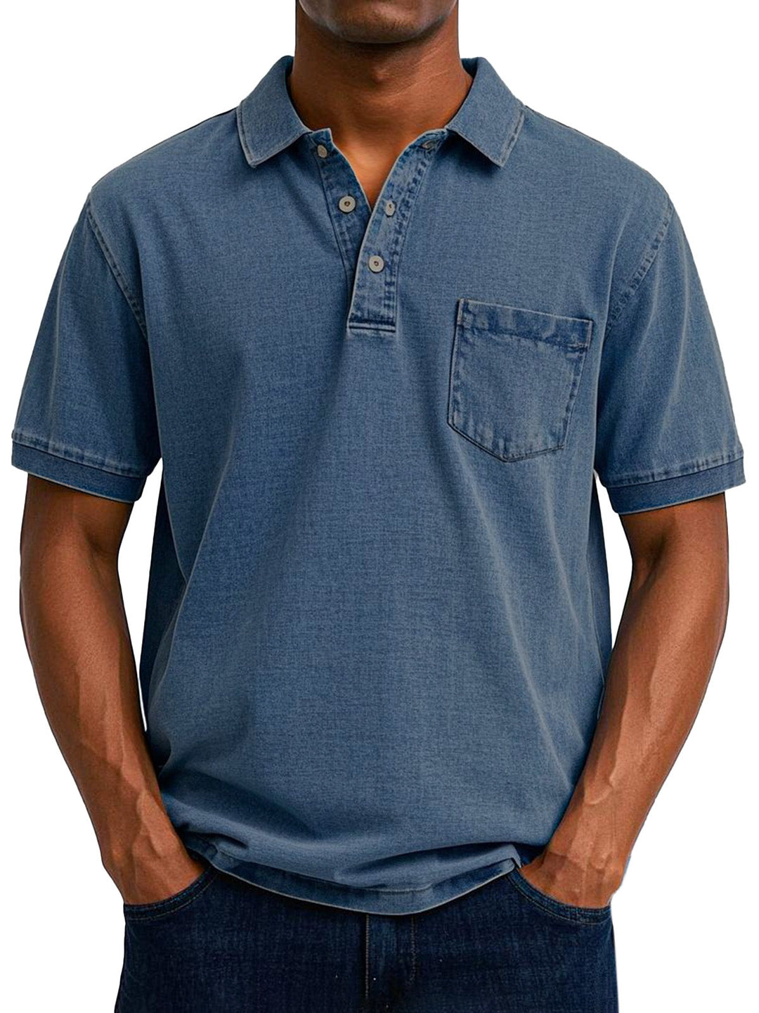 Max | Men's Relaxed Vintage Casual Polo Shirt