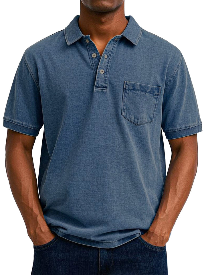 Max | Men's Relaxed Vintage Casual Polo Shirt