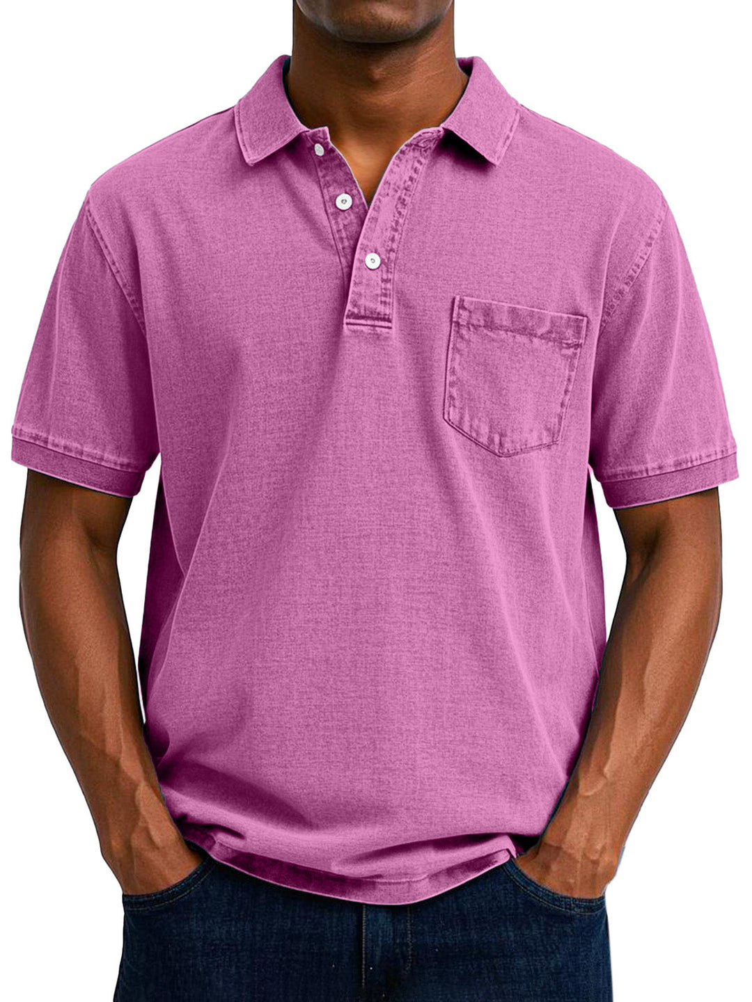 Max | Men's Relaxed Vintage Casual Polo Shirt