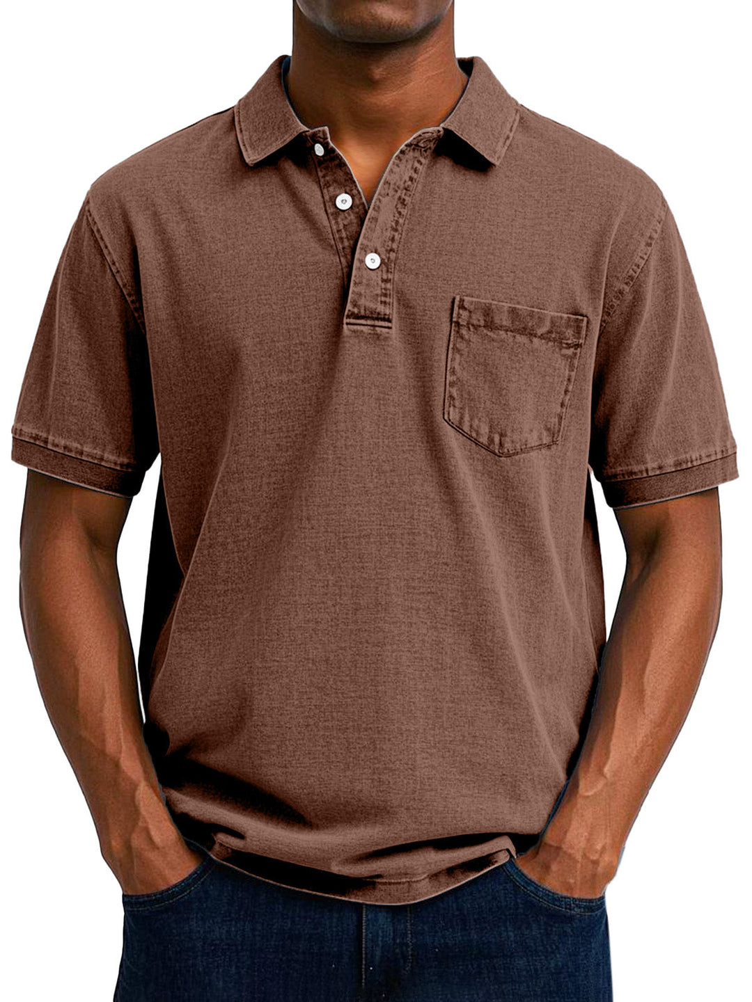 Max | Men's Relaxed Vintage Casual Polo Shirt