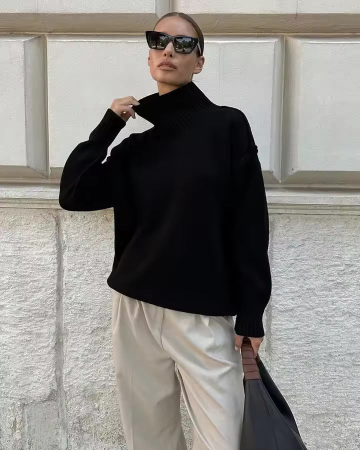 Isabella | Women's Relaxed Turtleneck