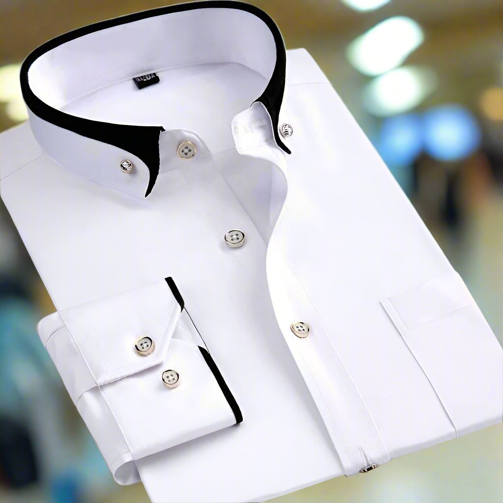 Ivo | Men's Long Sleeve Classic Long-Sleeve Shirt