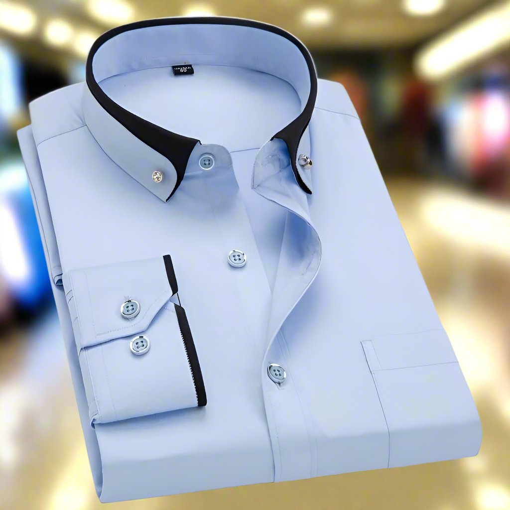 Ivo | Men's Long Sleeve Classic Long-Sleeve Shirt