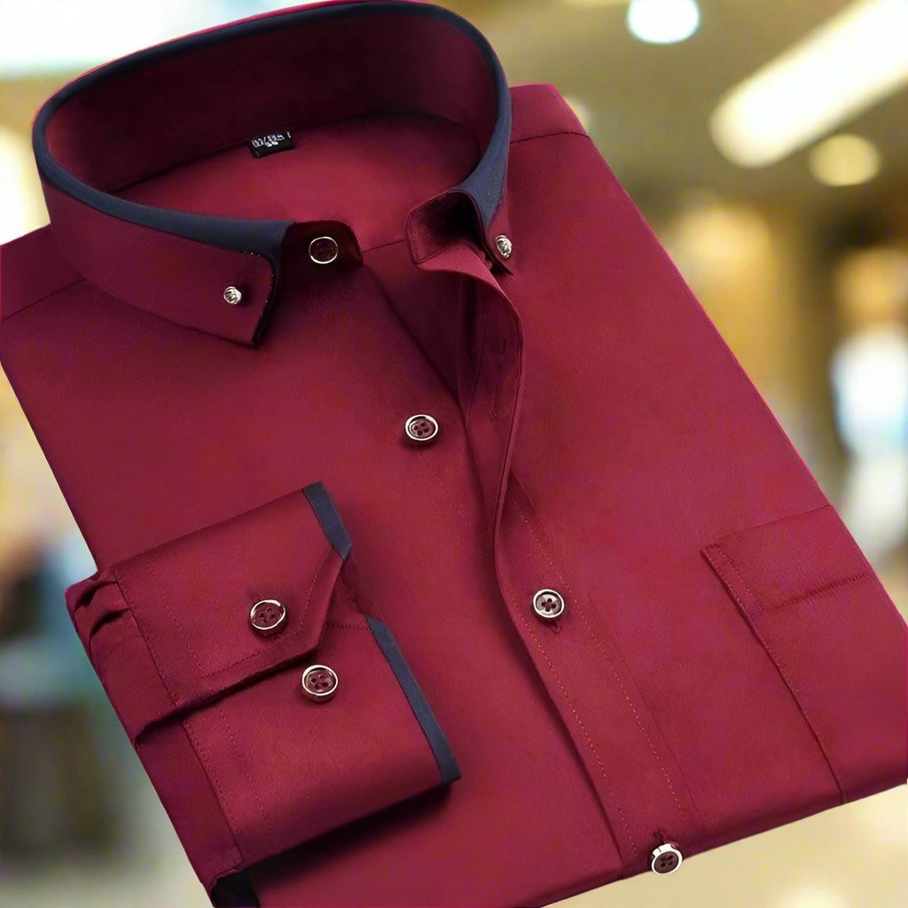 Ivo | Men's Long Sleeve Classic Long-Sleeve Shirt