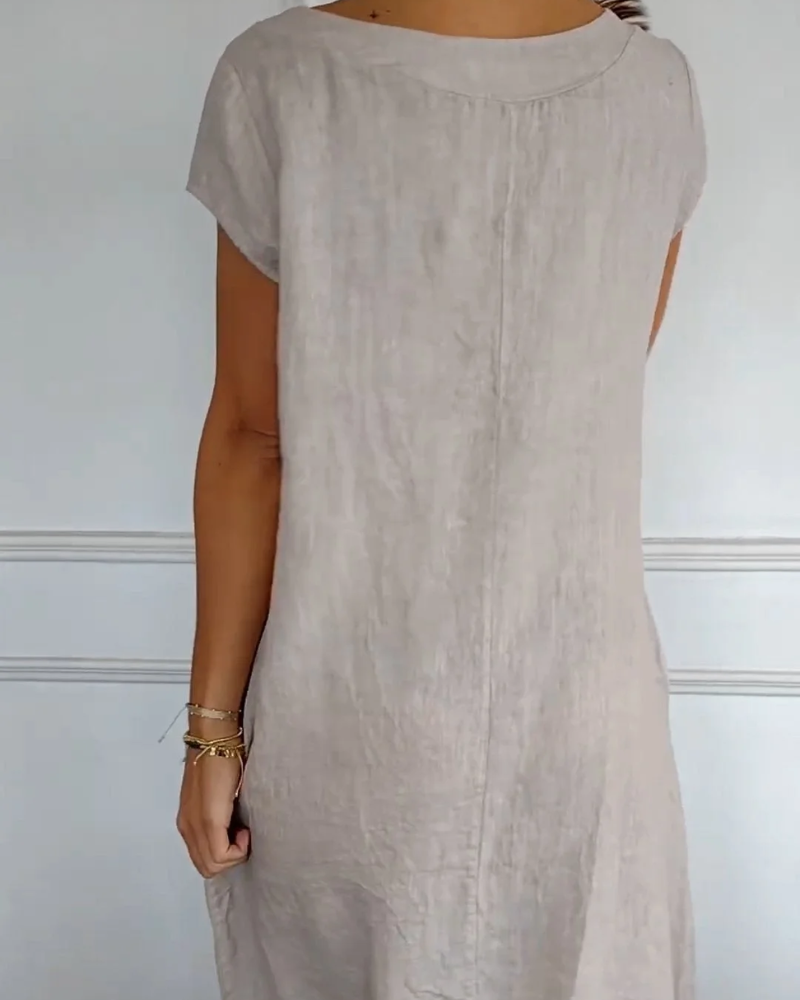 Brenna™ – Casual Cotton Dress