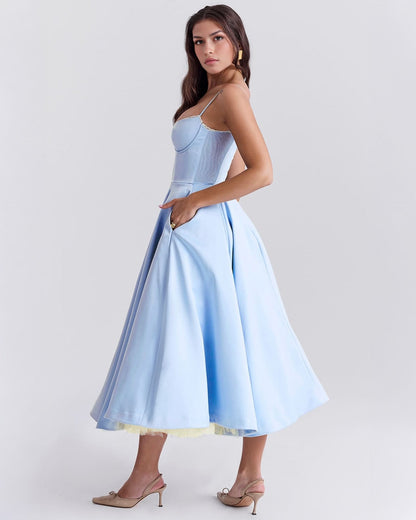 Ophira™ - Classy Corset Midi Dress