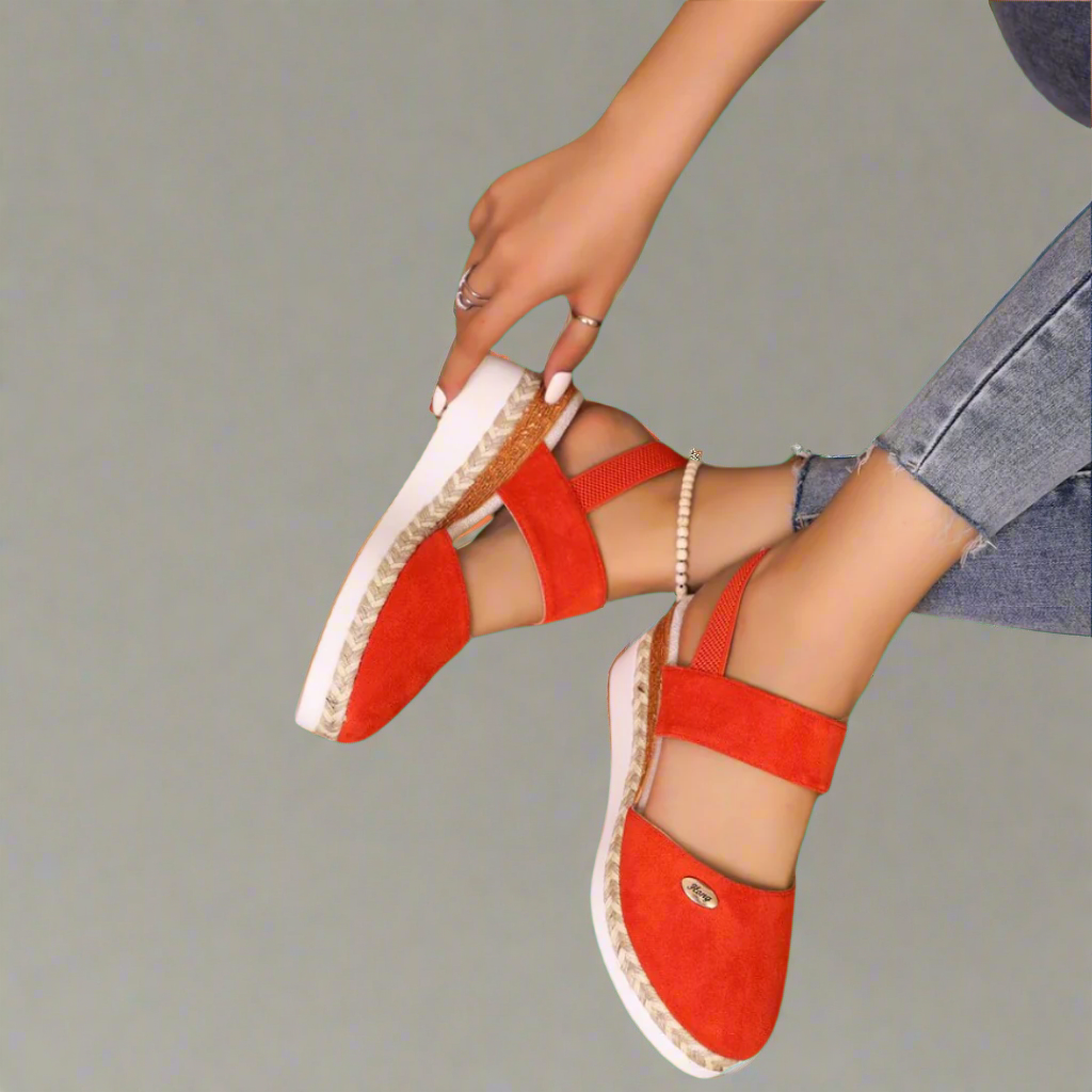 Gitta | Plus-Size Wedge Heels, Comfortable and Versatile