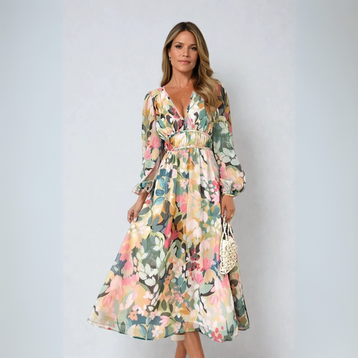 Elvira | Women's Maxi Long Boho Style Dress