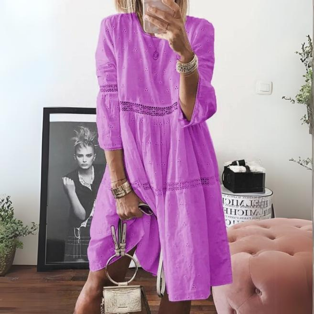 Isabella™ | Elegant Embroidered Dress