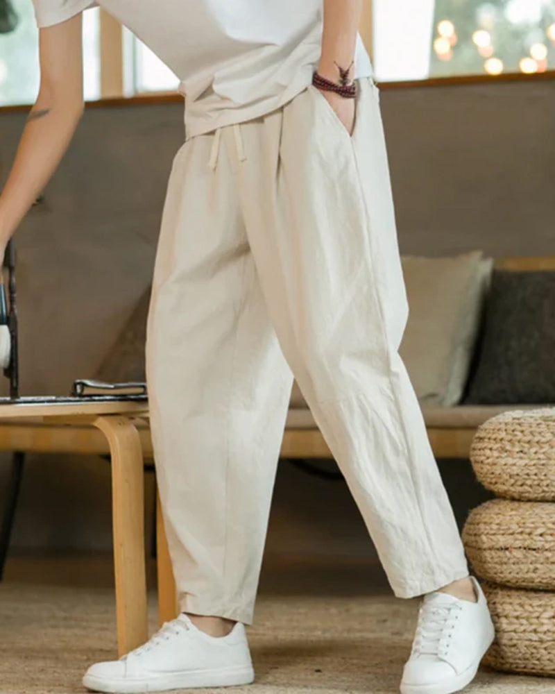 JACOB | Cancun Cotton Pantalon