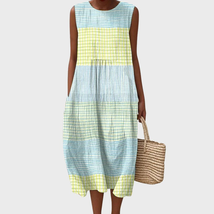 Isla | Women's Relaxed Knee-Length Light Dress