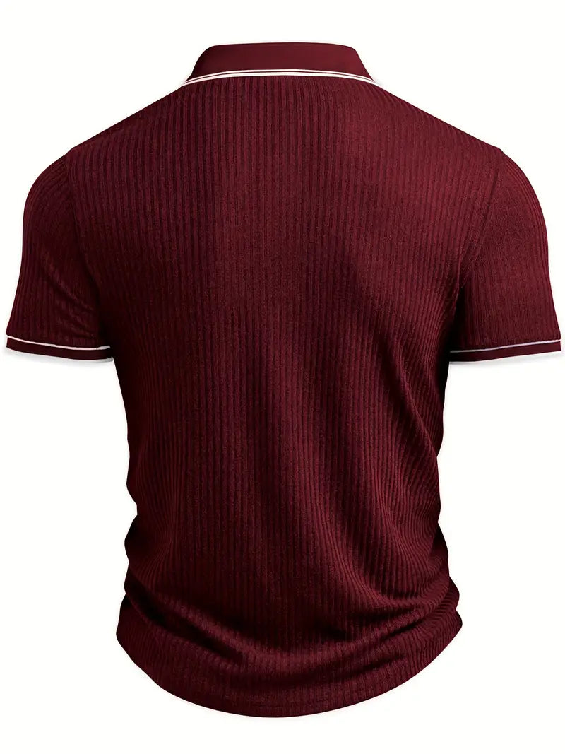 Emilio | Men's Tailored Custom Polo with Buttons