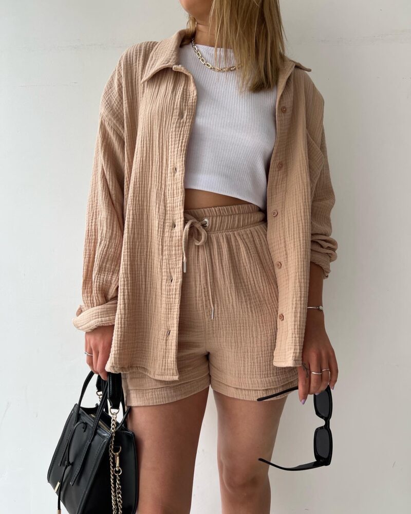 Kalista | Women's Relaxed Two-Piece Set with Buttons