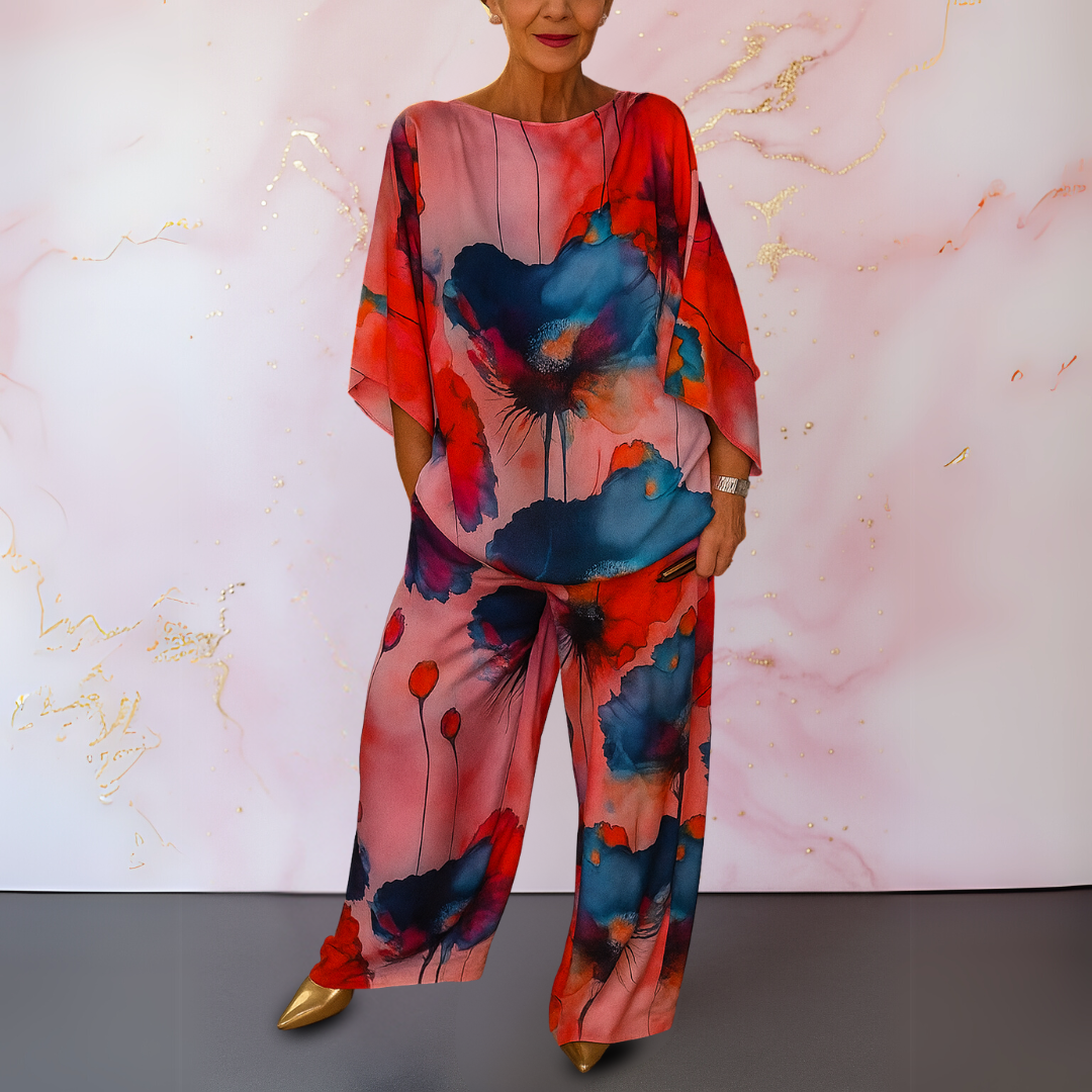 Monique™ - Satin Two-Piece Women's Set