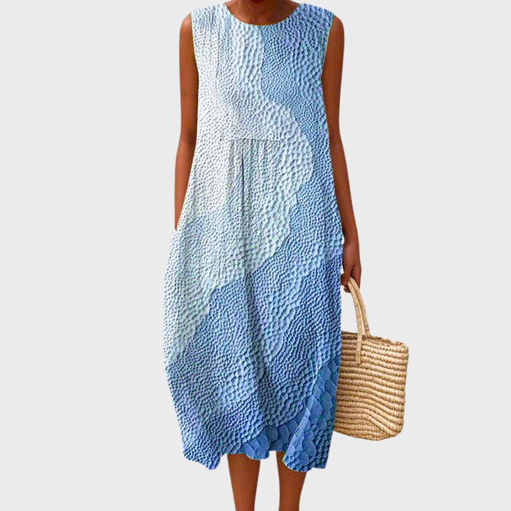Isla | Women's Relaxed Knee-Length Light Dress