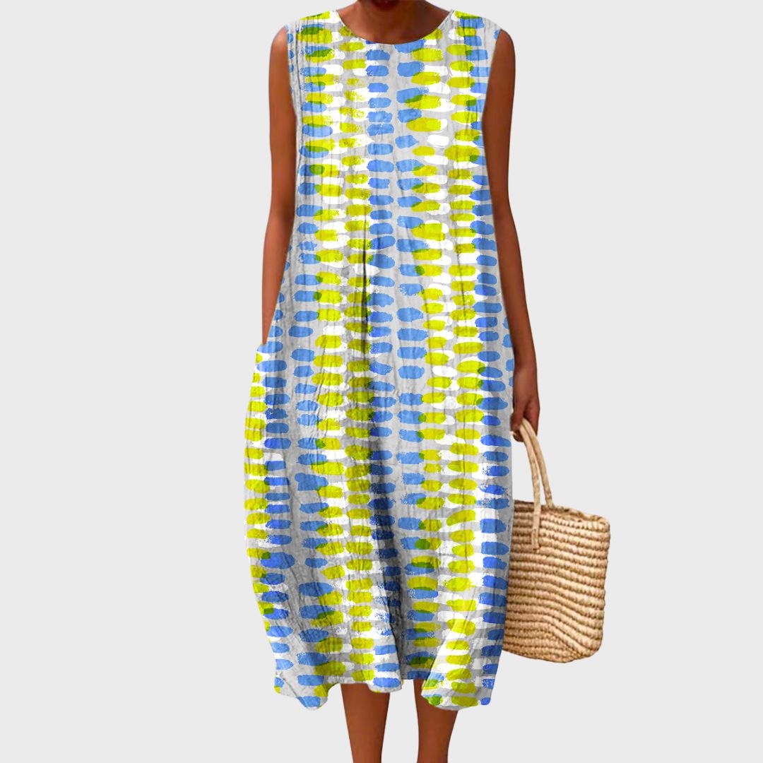Isla | Women's Relaxed Knee-Length Light Dress