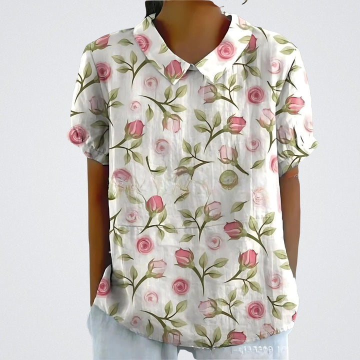 Lina | Women's Loose Stylish Floral Blouse