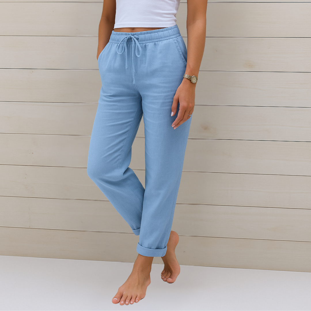 Alyse™ - Premium Linen Stretch Pants