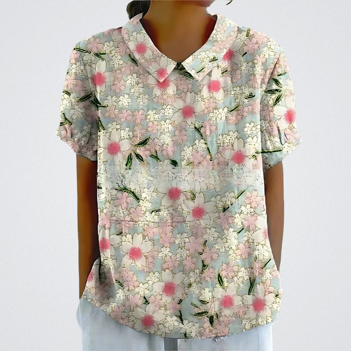 Lina | Women's Loose Stylish Floral Blouse