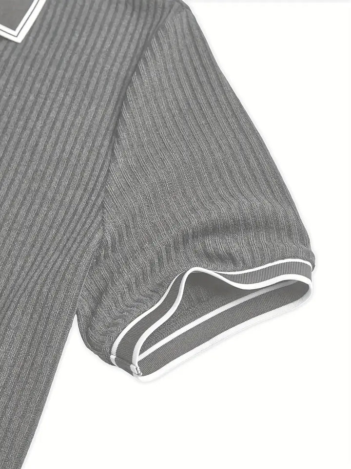 Emilio | Men's Tailored Custom Polo with Buttons