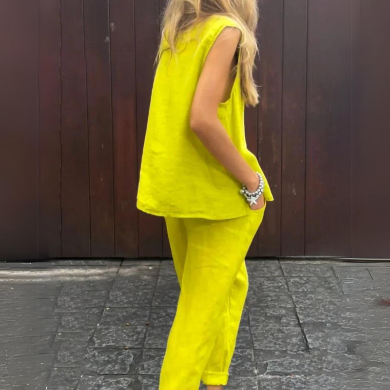 Janice™ – Stylish Cotton Summer Set