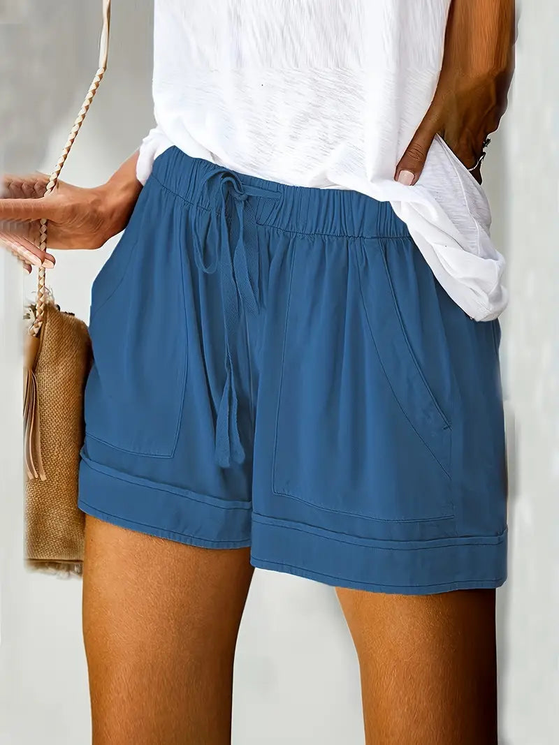 Denzel | Casual Summer Drawstring Shorts