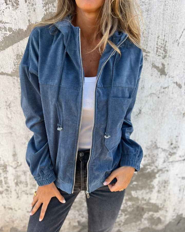 Danna | Women's Hooded Zip-Up Jacket with Pockets