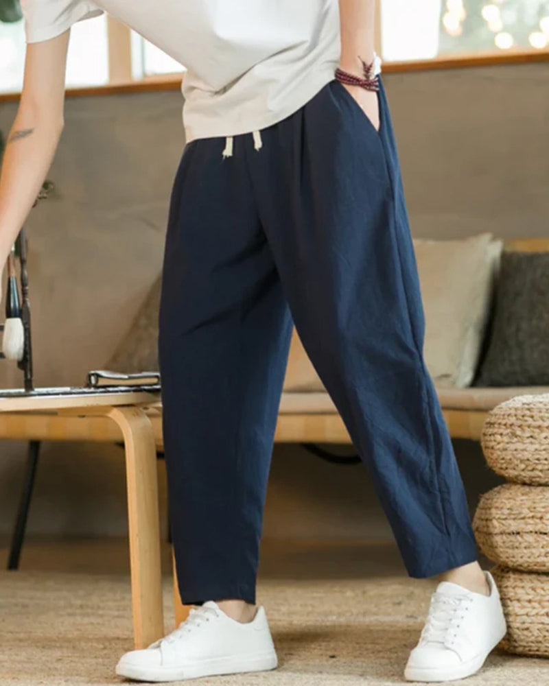 JACOB | Cancun Cotton Pantalon