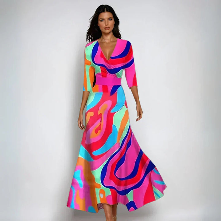 Emily | Women's Stylish Floral Party Dress