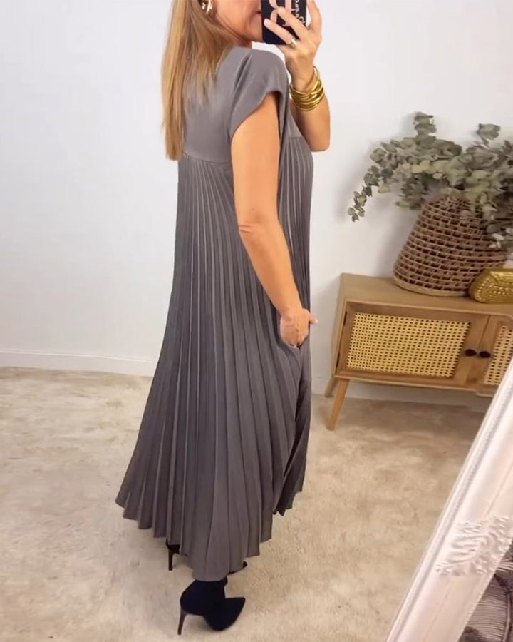 Jolijn | Women's Sleeveless Round Neck and Comfortable Dress with Pockets