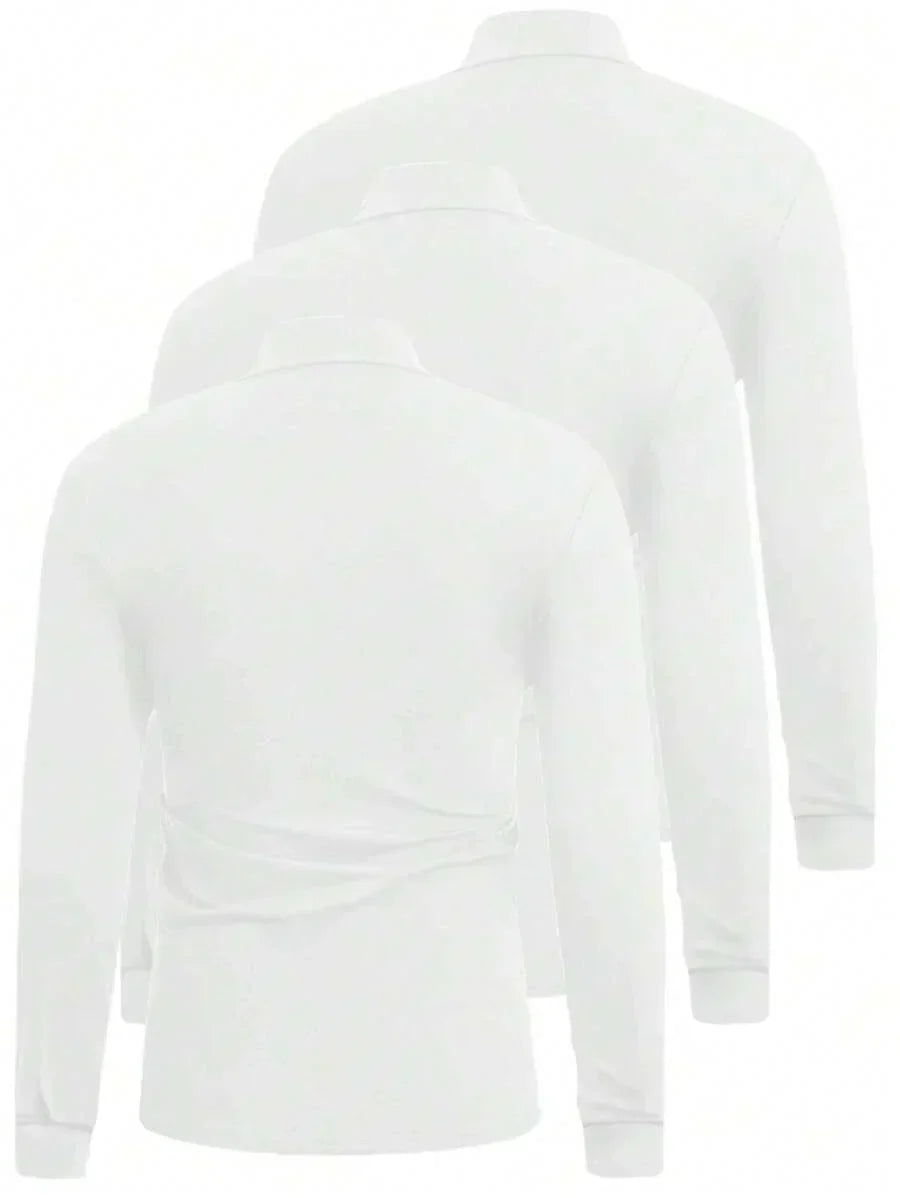 Ethan | Men's Oversized Essentials Turtleneck 3-Pack