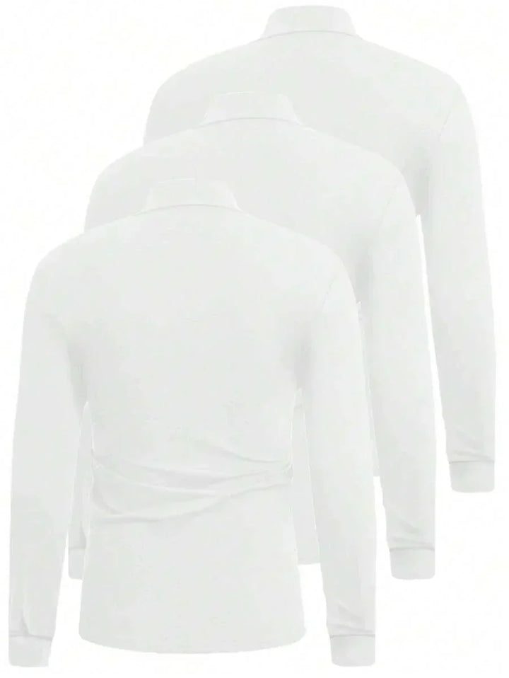 Ethan | Men's Oversized Essentials Turtleneck 3-Pack