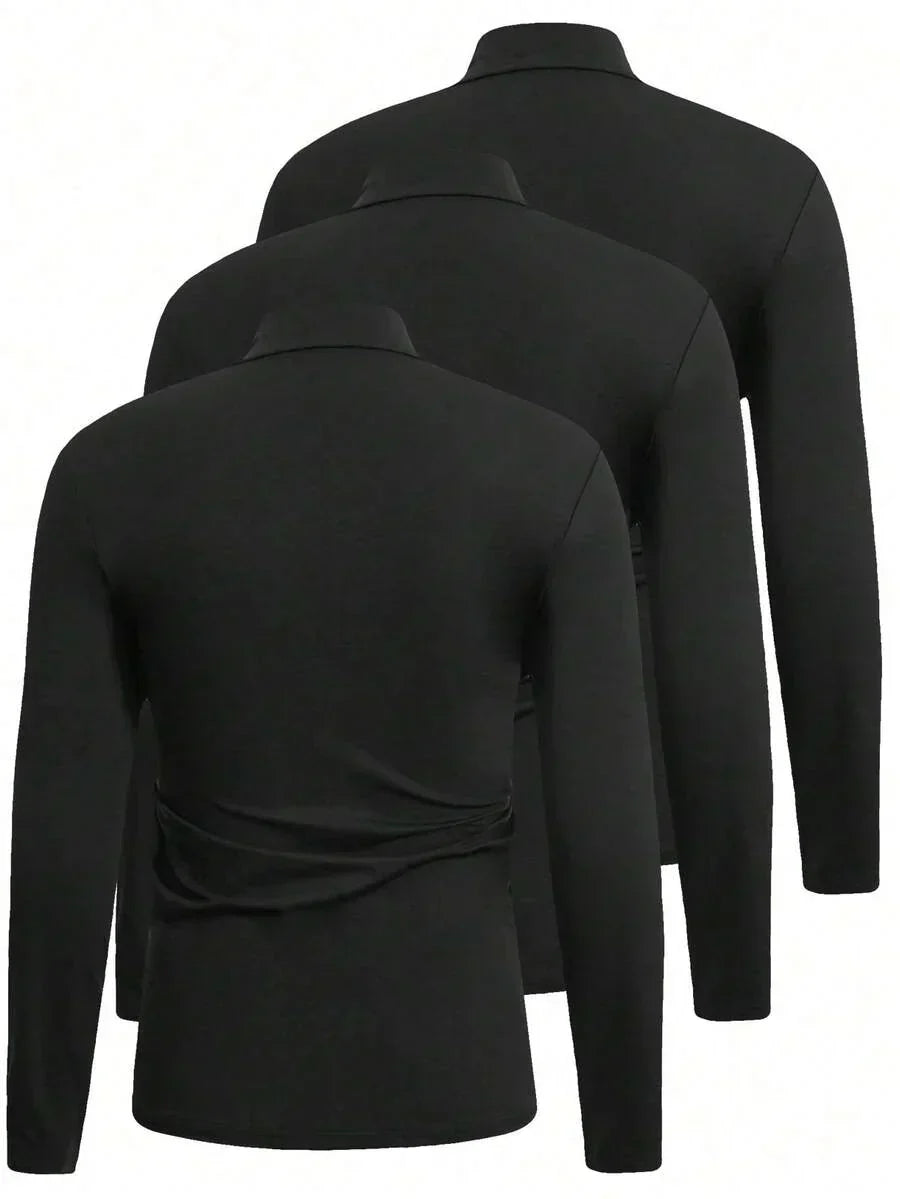 Ethan | Men's Oversized Essentials Turtleneck 3-Pack