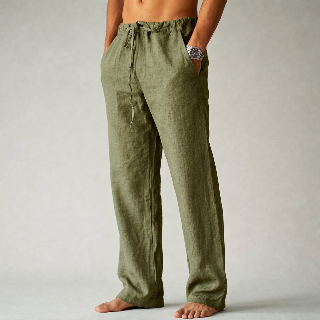 Eligio | Men's Pants with Drawstring and Pockets