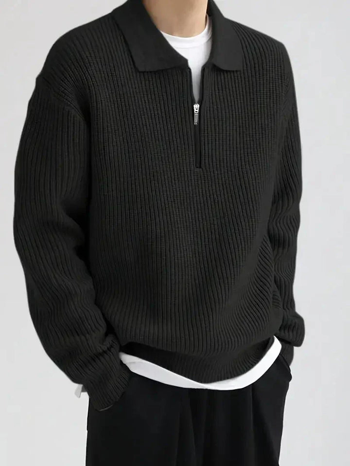 Brit & Boho™️ | The Modern Slim Quarter Zip