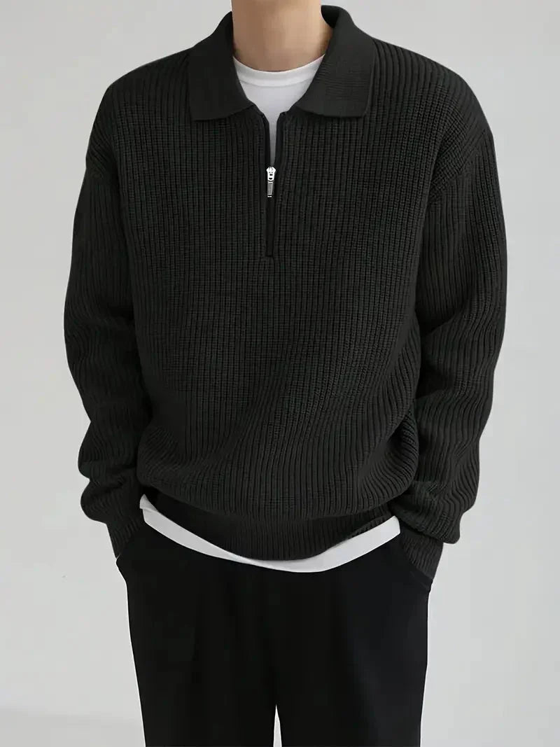 Brit & Boho™️ | The Modern Slim Quarter Zip
