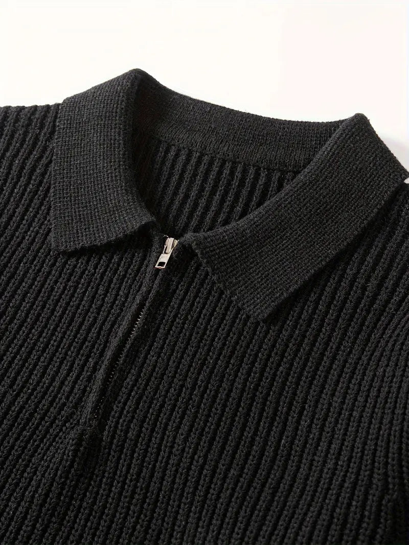 Brit & Boho™️ | The Modern Slim Quarter Zip
