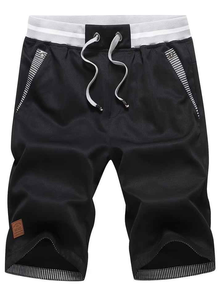 Eden | Knee-Length Shorts with Drawstring and Pockets