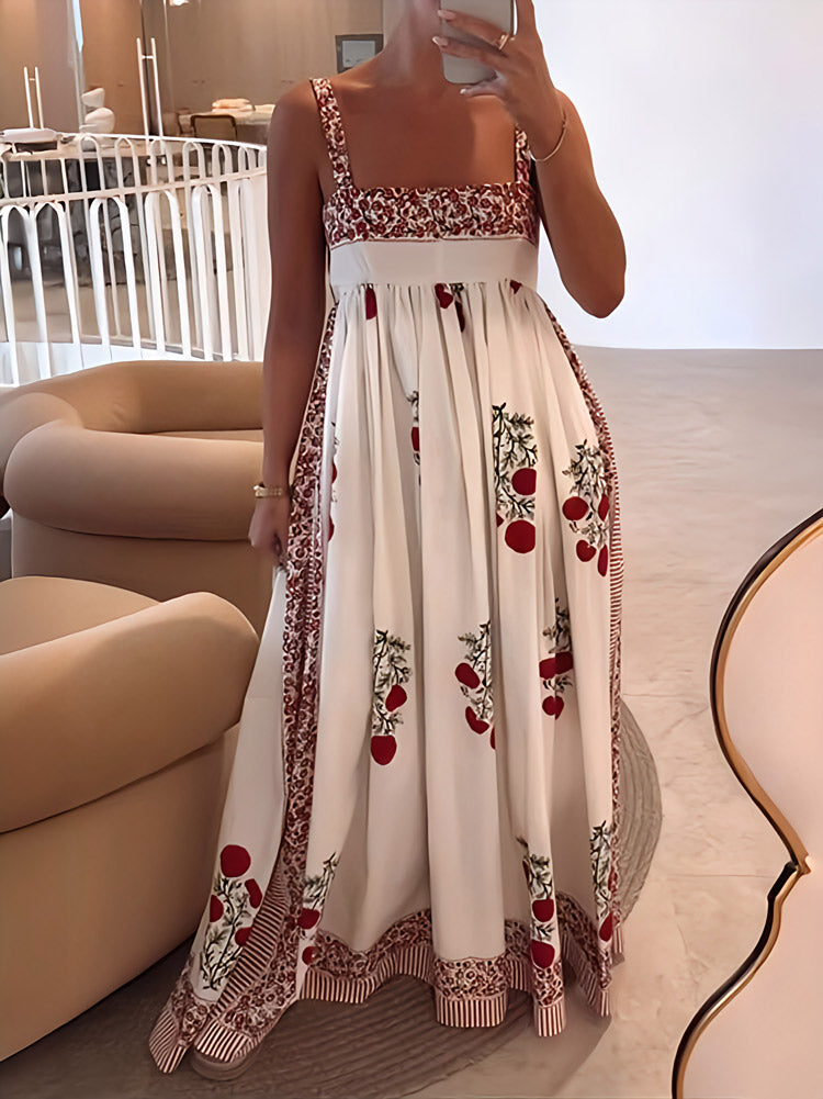 Lyla | Women's Floral Spaghetti Strap Maxi Dress